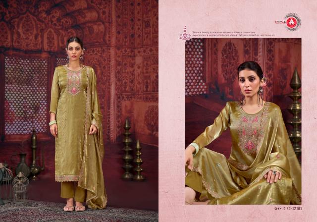 Triple Aaa Scarlet Fancy Dress Material Wholesale Catalog