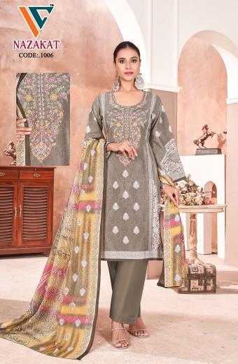 Vandana Nazakat Vol 1 Cotton Dress Material Wholesale catalog