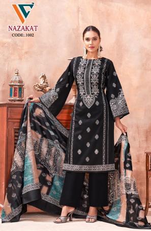 Vandana Nazakat Vol 1 Cotton Dress Material Wholesale catalog