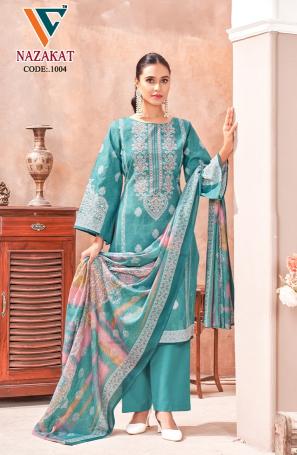 Vandana Nazakat Vol 1 Cotton Dress Material Wholesale catalog