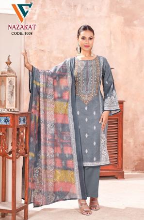 Vandana Nazakat Vol 1 Cotton Dress Material Wholesale catalog