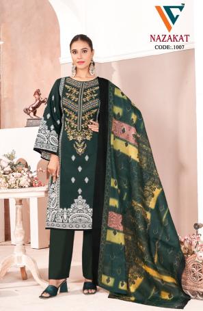 Vandana Nazakat Vol 1 Cotton Dress Material Wholesale catalog