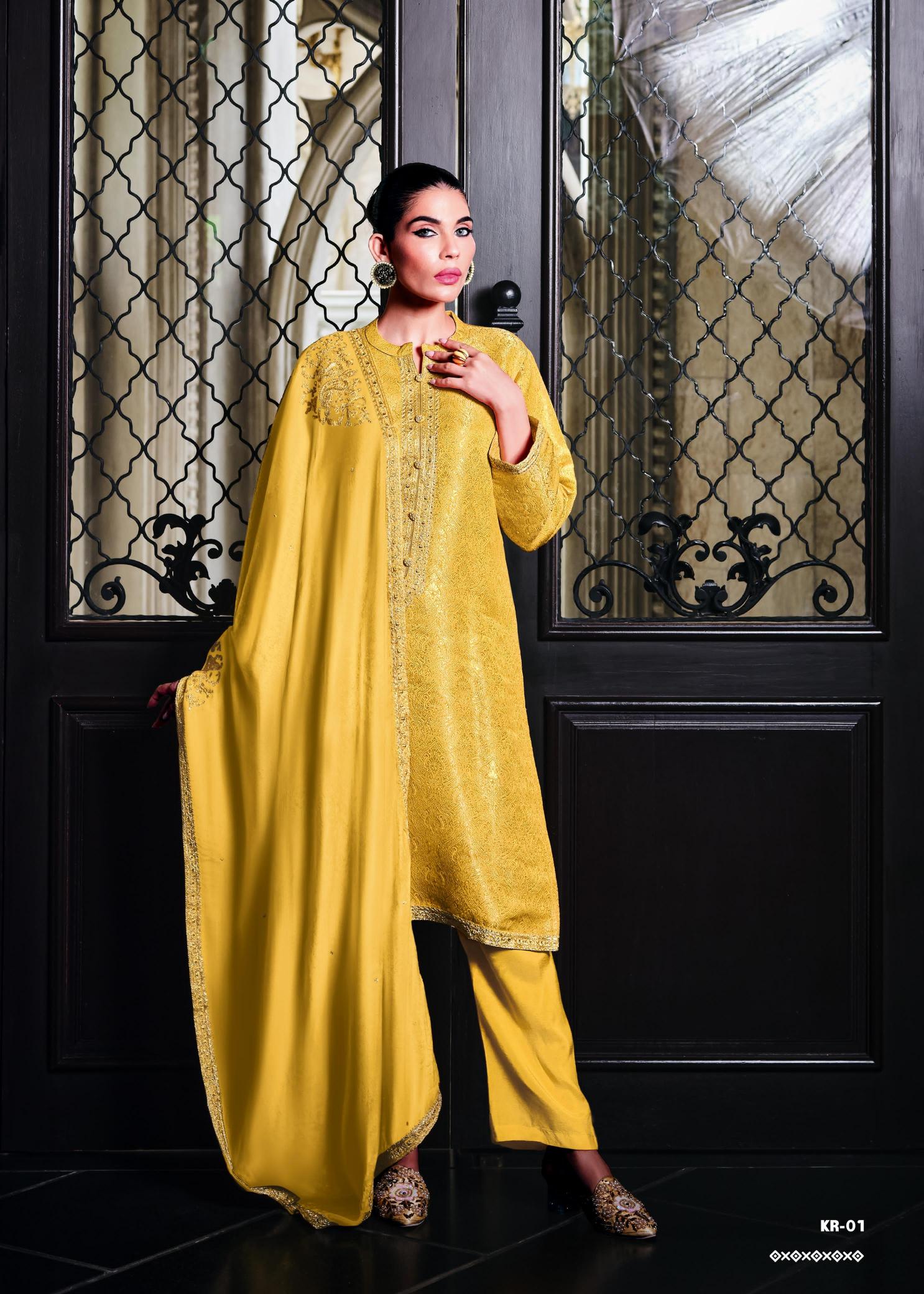 Varsha Kaira Viscose Designer Salwar Kameez Wholesale Catalog