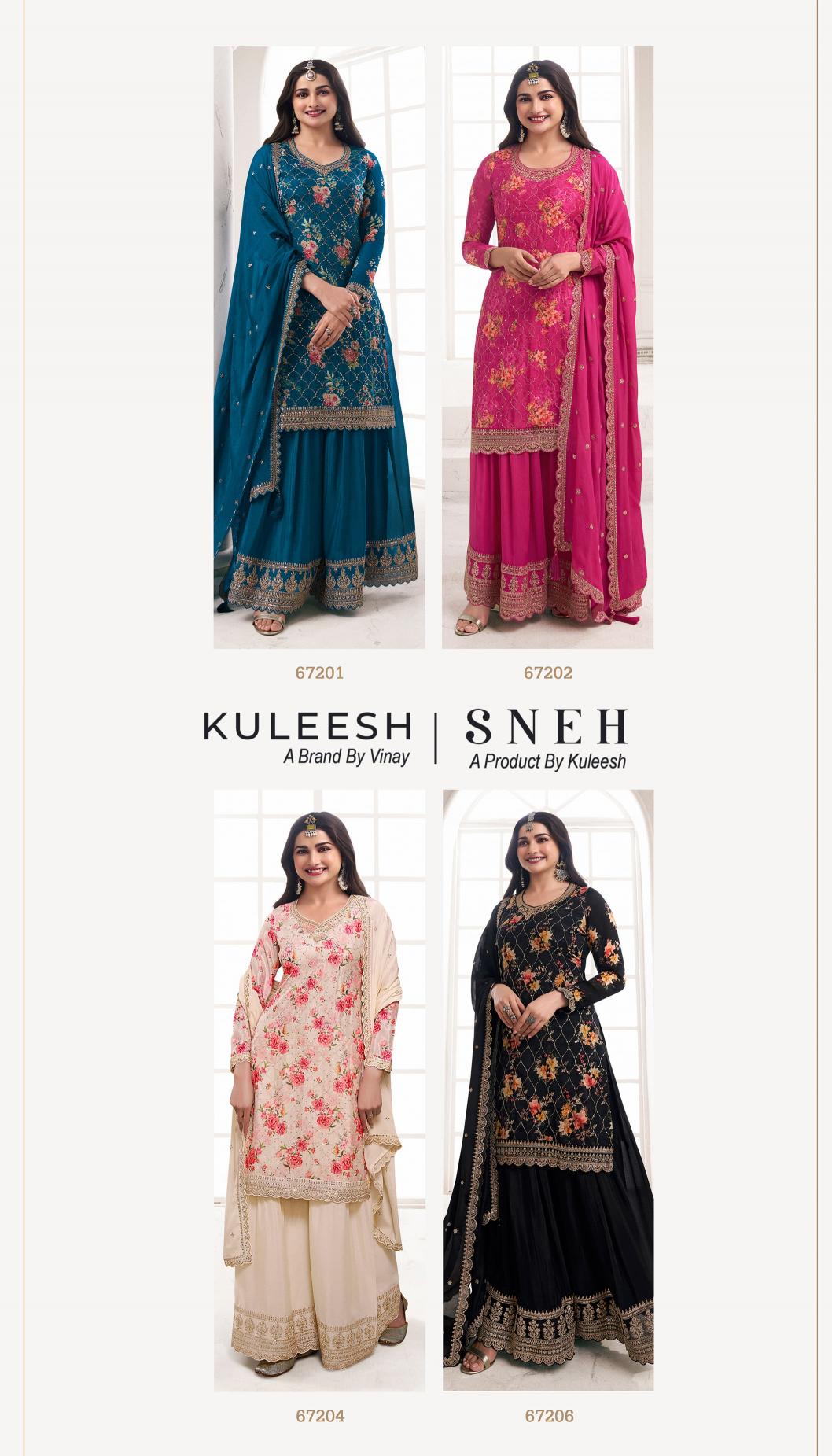 Vinay KULEESH SNEH HITLIST Dress Material Wholesale catalog