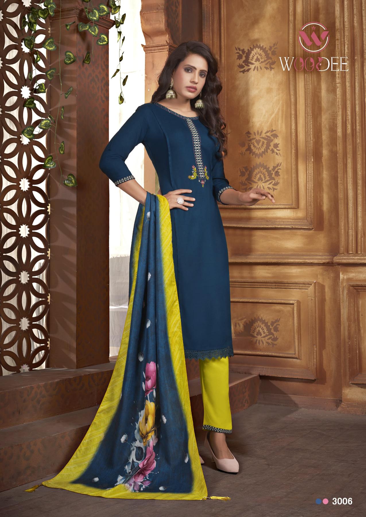 WOODEE GOLDEN PEARL vol 3 Kurti Wholesale catalog