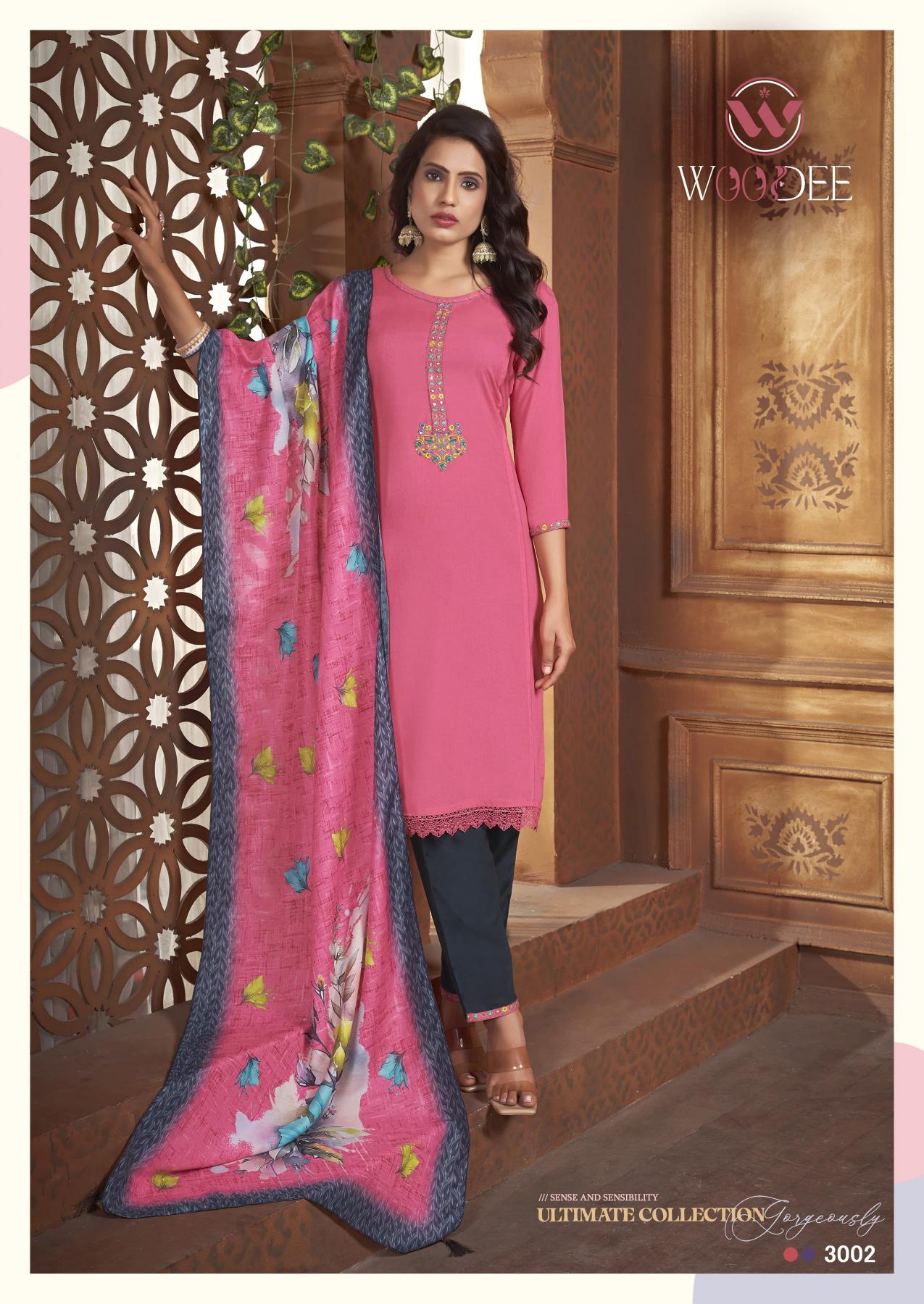 WOODEE GOLDEN PEARL vol 3 Kurti Wholesale catalog