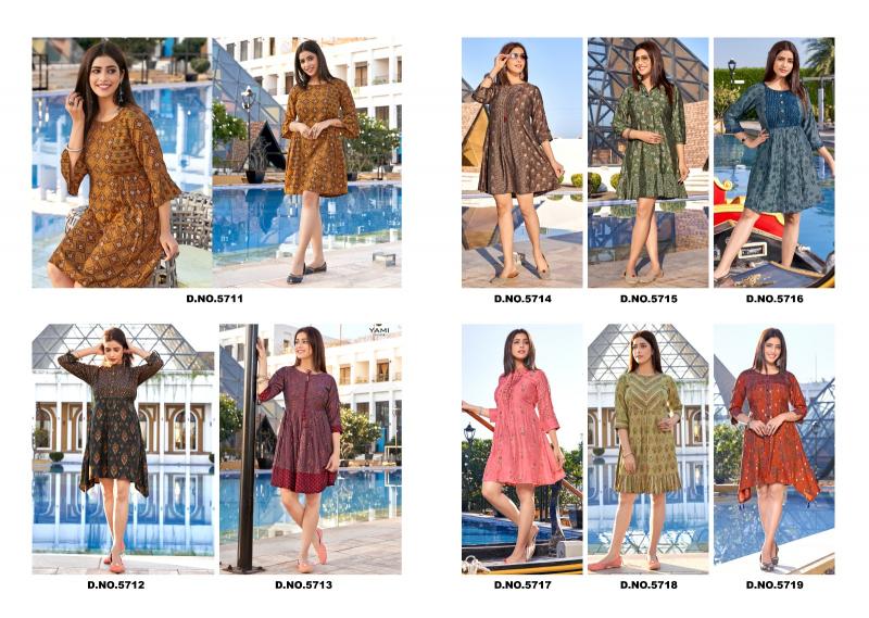 Yami Fashion SENSE Kurti Wholesale catalog