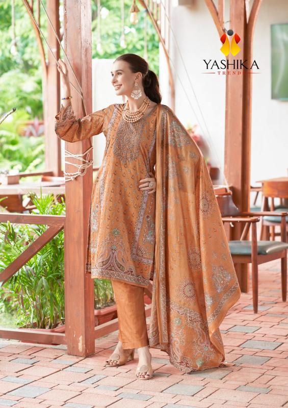 Yashika Naira B Cotton Printed Dress Material Wholesale catalog