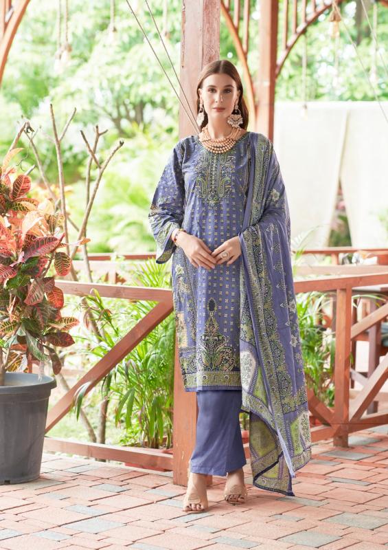 Yashika Naira B Cotton Printed Dress Material Wholesale catalog
