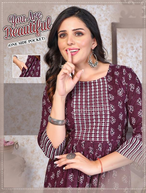 YOU ARE BEAUTIFUL Kurti Wholesale Catalog