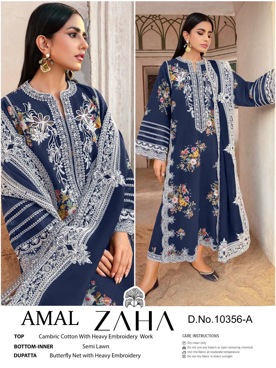 Zaha Amal Salwar Kameez Wholesale Catalog