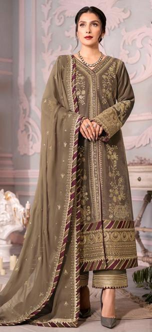 Zarqash Z 3065 Georgette Pakistani Suits Wholesale Catalog