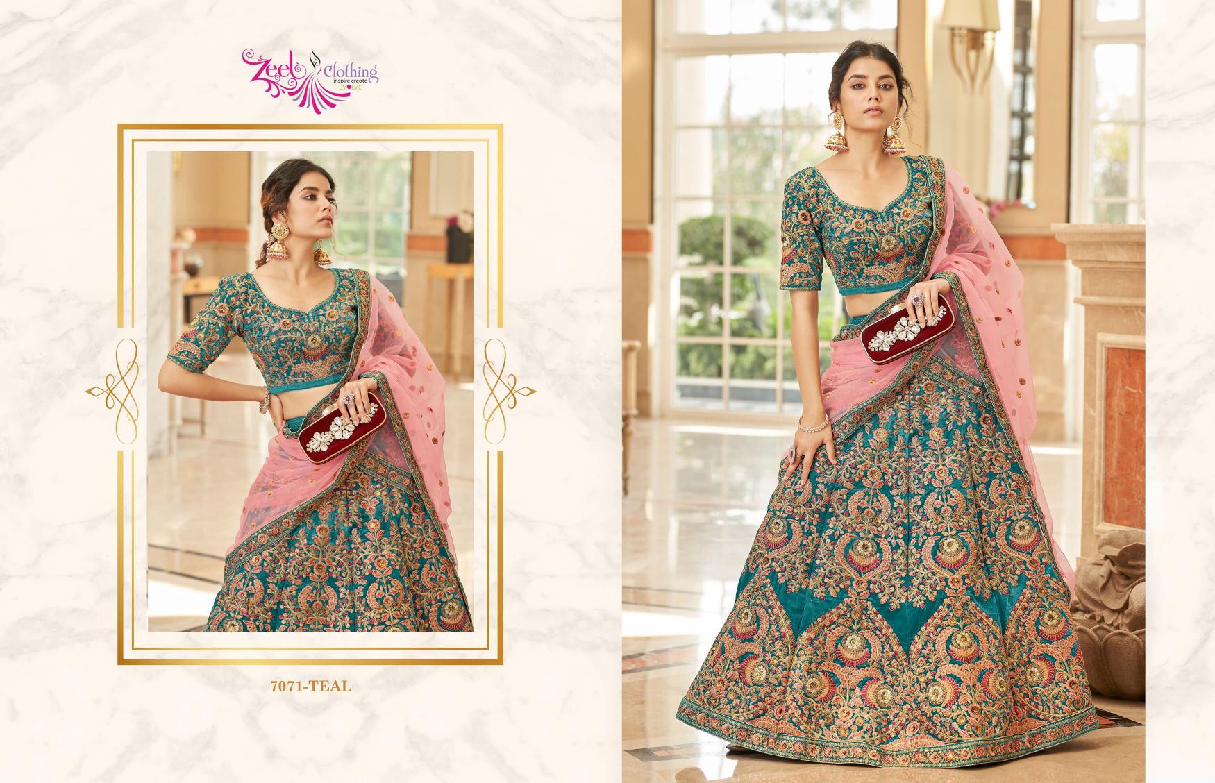 Zeel Cultural Vol 3 Exclusive Designer Lehenga Wholesale Catalog