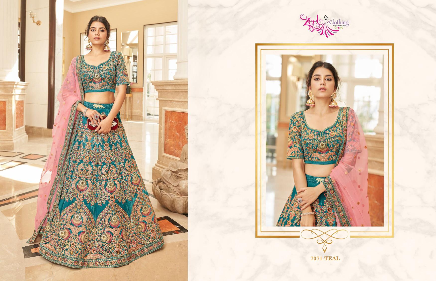 Zeel Cultural Vol 3 Exclusive Designer Lehenga Wholesale Catalog