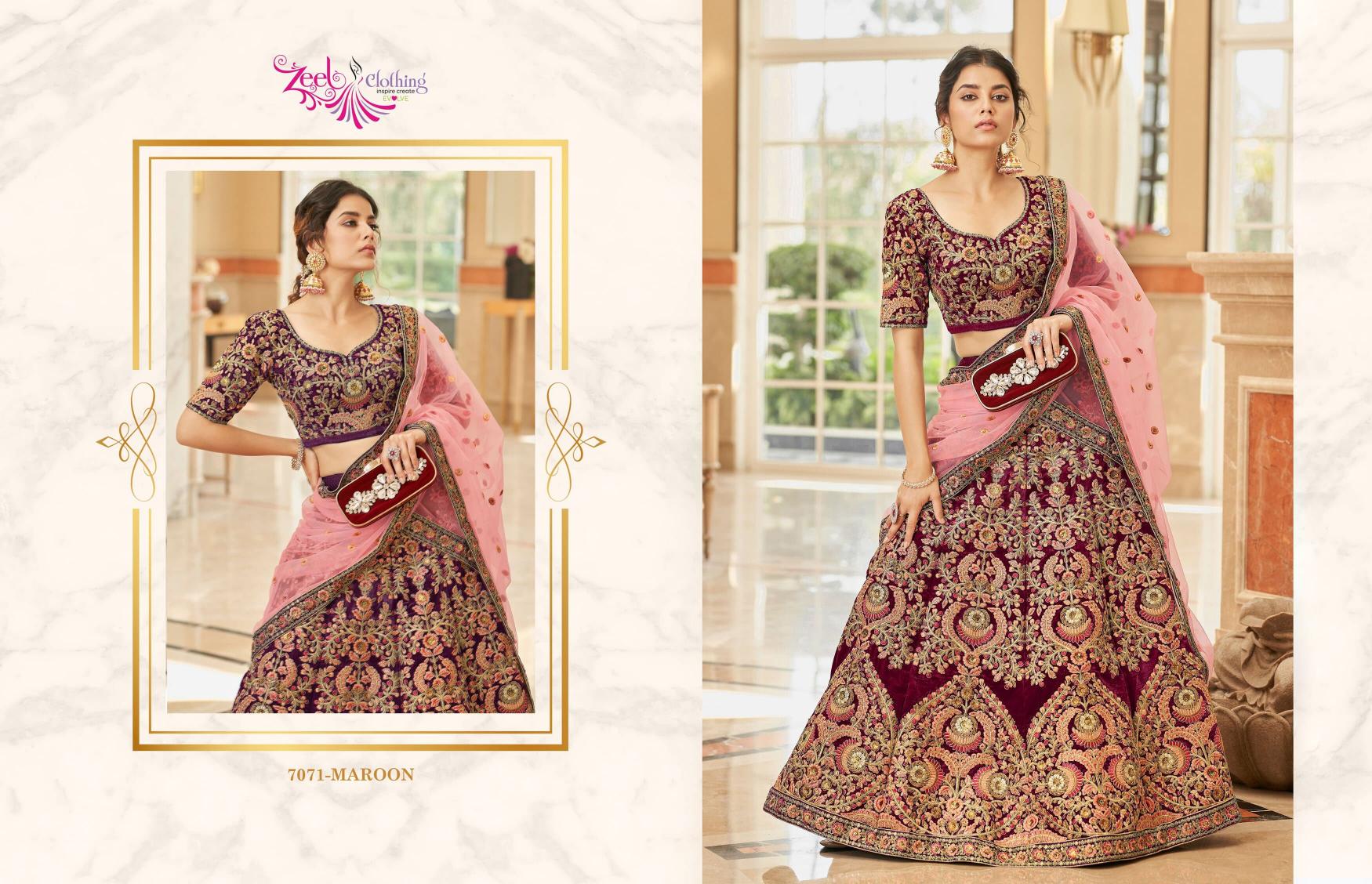 Zeel Cultural Vol 3 Exclusive Designer Lehenga Wholesale Catalog