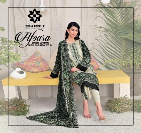 Zesh AFsara – Dress Material - Wholesale Catalog