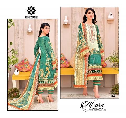 Zesh AFsara – Dress Material - Wholesale Catalog