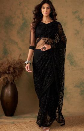 Zili 27 Beautiful Designer Net Saree Wholesale Catalog