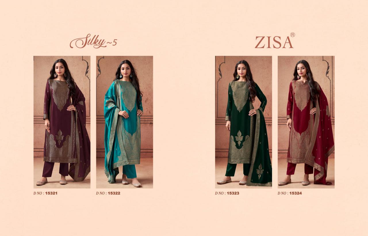 ZISA silky Vol 5 Salwar Kameez Wholesale catalog