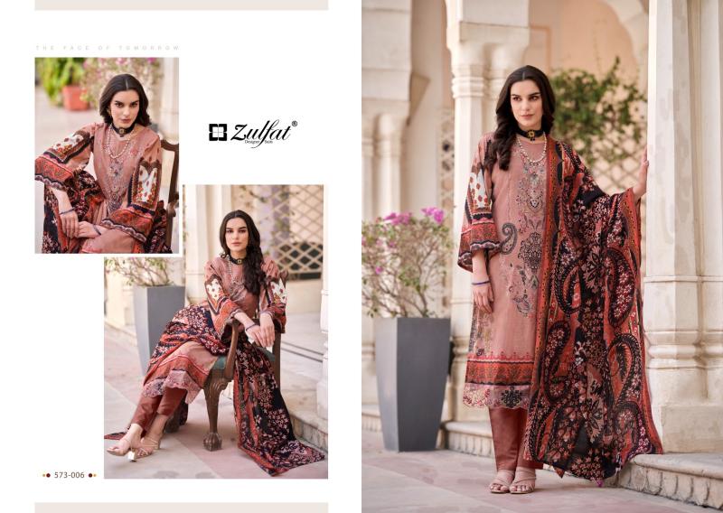 Zulfat Gulrez Vol 3 Cotton Printed Dress Material Wholesale Catalog