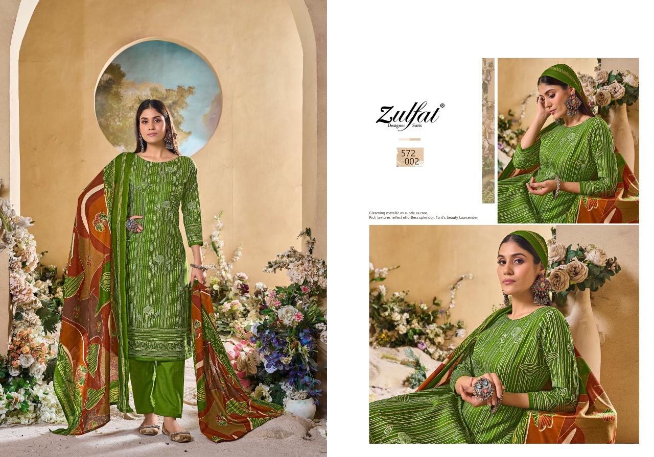 Zulfat Tania Vol 5 Cotton Printed Dress Material Wholesale Catalog