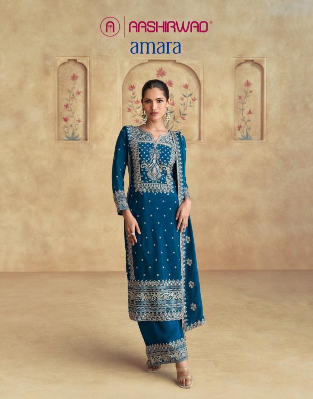 Aashirwad Amara Designer Salwar Kameez Wholesale Catalog