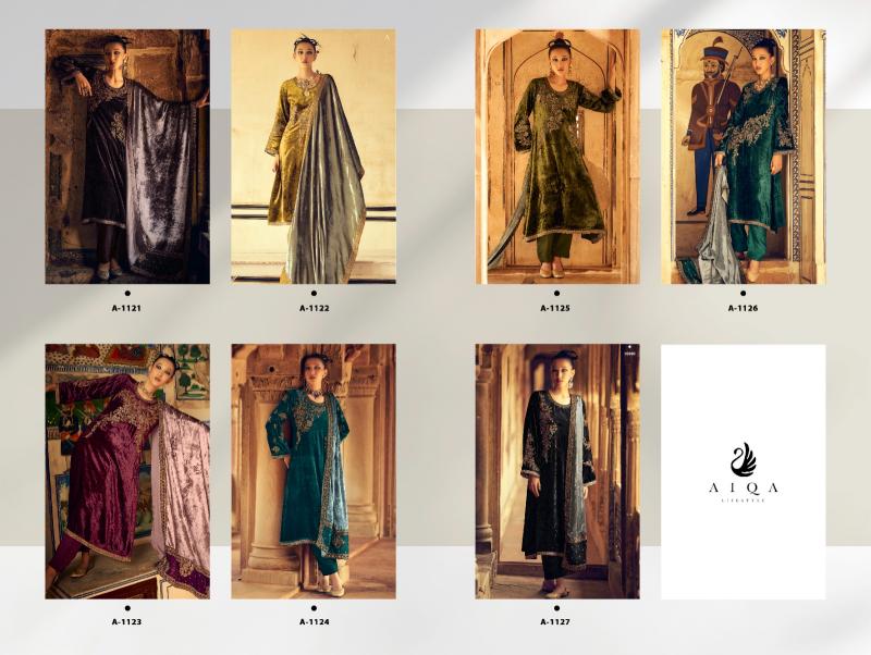 AIQA SAHARA Unstitched Party Wear Online Salwar Kameez Wholesale Catalog