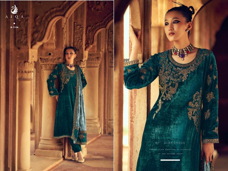 AIQA SAHARA Unstitched Party Wear Online Salwar Kameez Wholesale Catalog