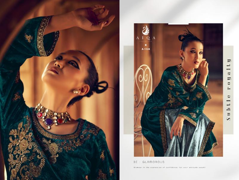 AIQA SAHARA Unstitched Party Wear Online Salwar Kameez Wholesale Catalog