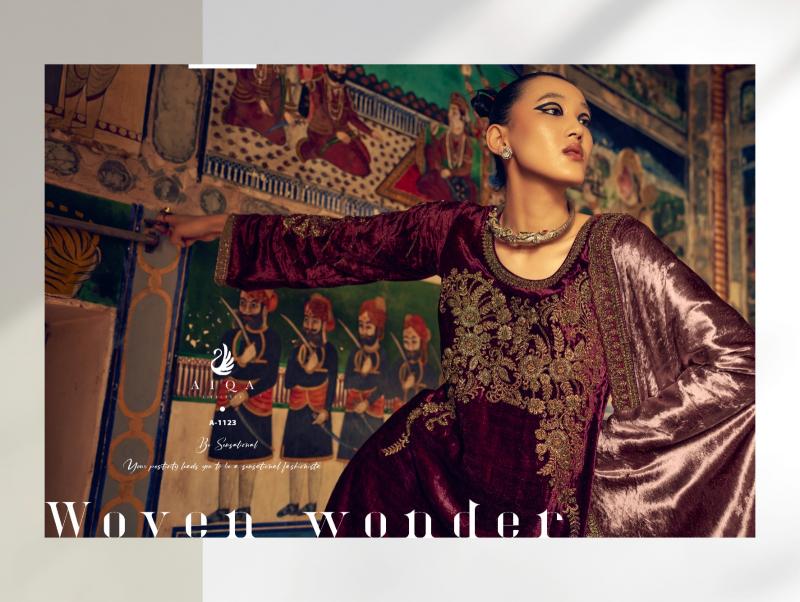 AIQA SAHARA Unstitched Party Wear Online Salwar Kameez Wholesale Catalog