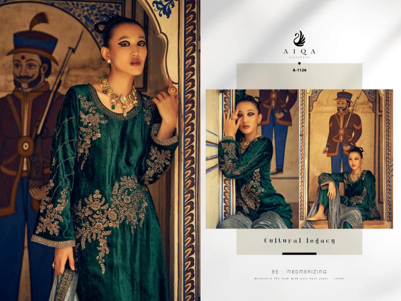 AIQA SAHARA Unstitched Party Wear Online Salwar Kameez Wholesale Catalog