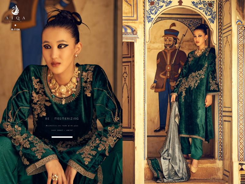 AIQA SAHARA Unstitched Party Wear Online Salwar Kameez Wholesale Catalog