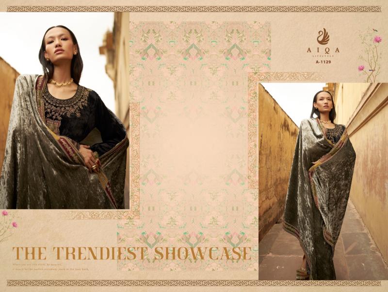 AIQA SENORA Pure Velvet Fancy Salwar Kameez Wholesale Catalog