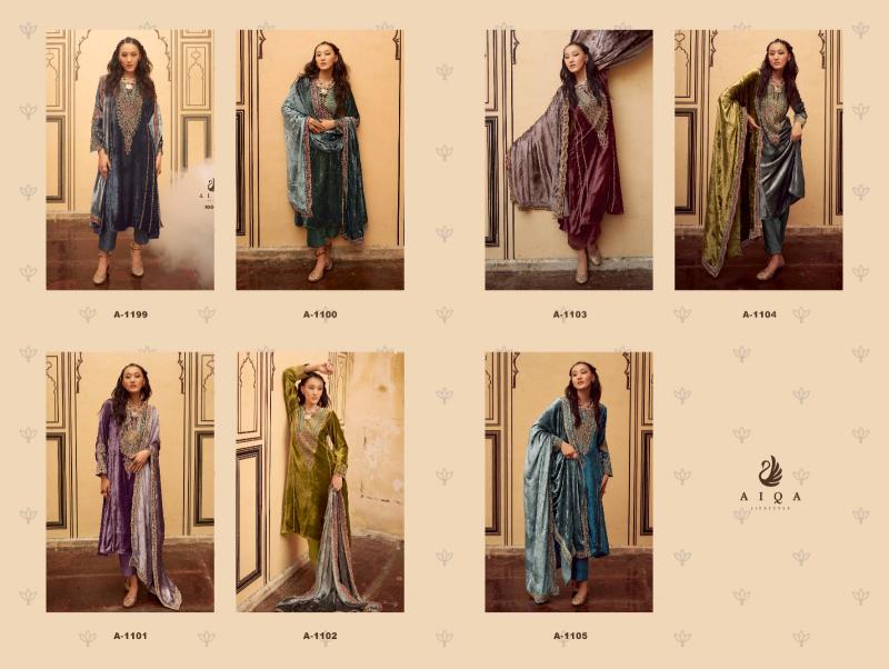 AIQA SITARAY Fancy Salwar Kameez Wholesale Catalog