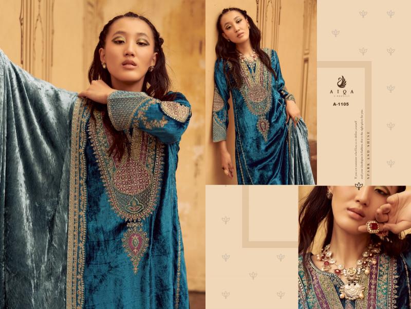 AIQA SITARAY Fancy Salwar Kameez Wholesale Catalog