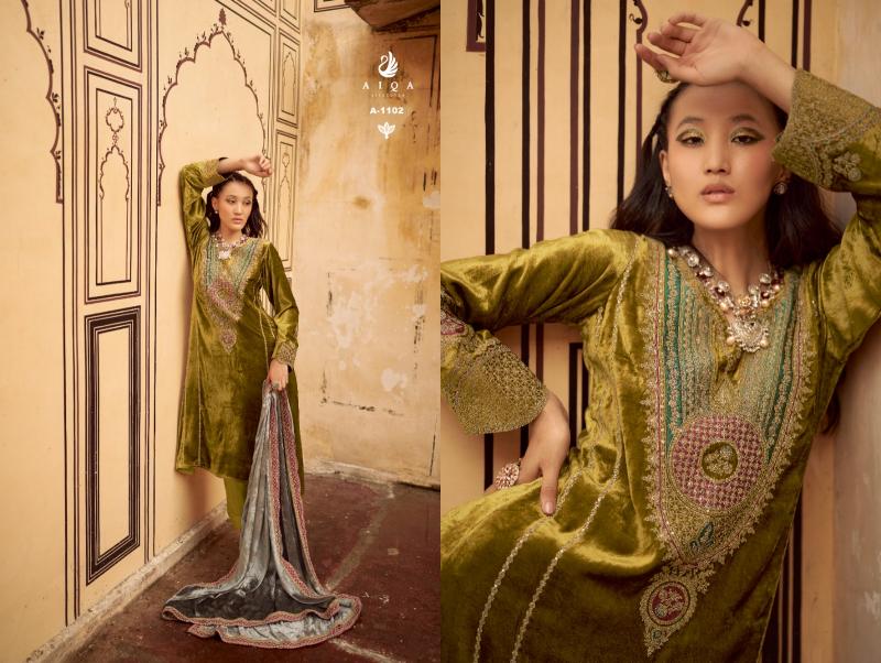 AIQA SITARAY Fancy Salwar Kameez Wholesale Catalog