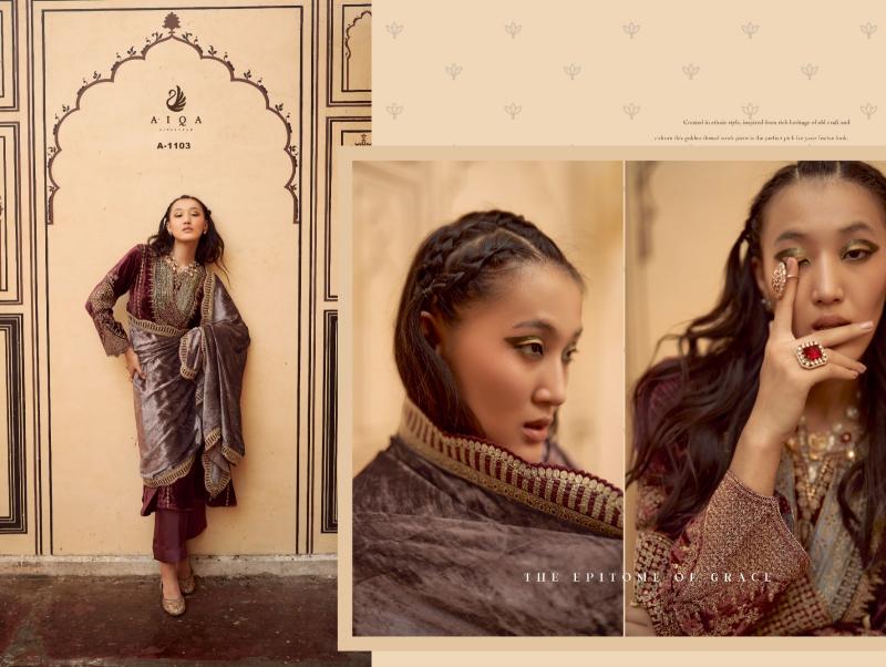 AIQA SITARAY Fancy Salwar Kameez Wholesale Catalog