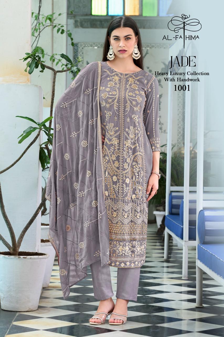 Al Fathima Jade Pakistani Suits Wholesale Catalog