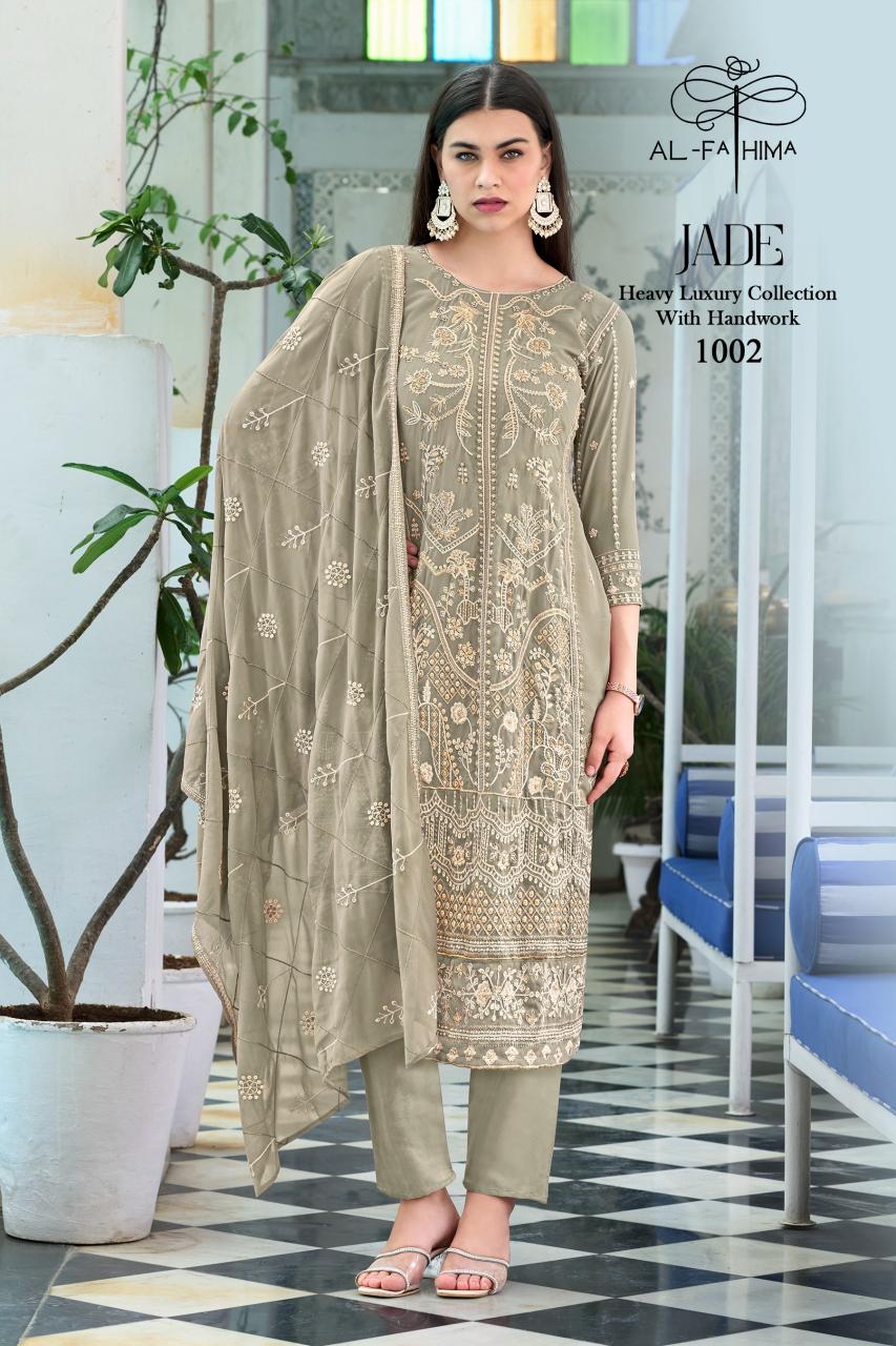 Al Fathima Jade Pakistani Suits Wholesale Catalog
