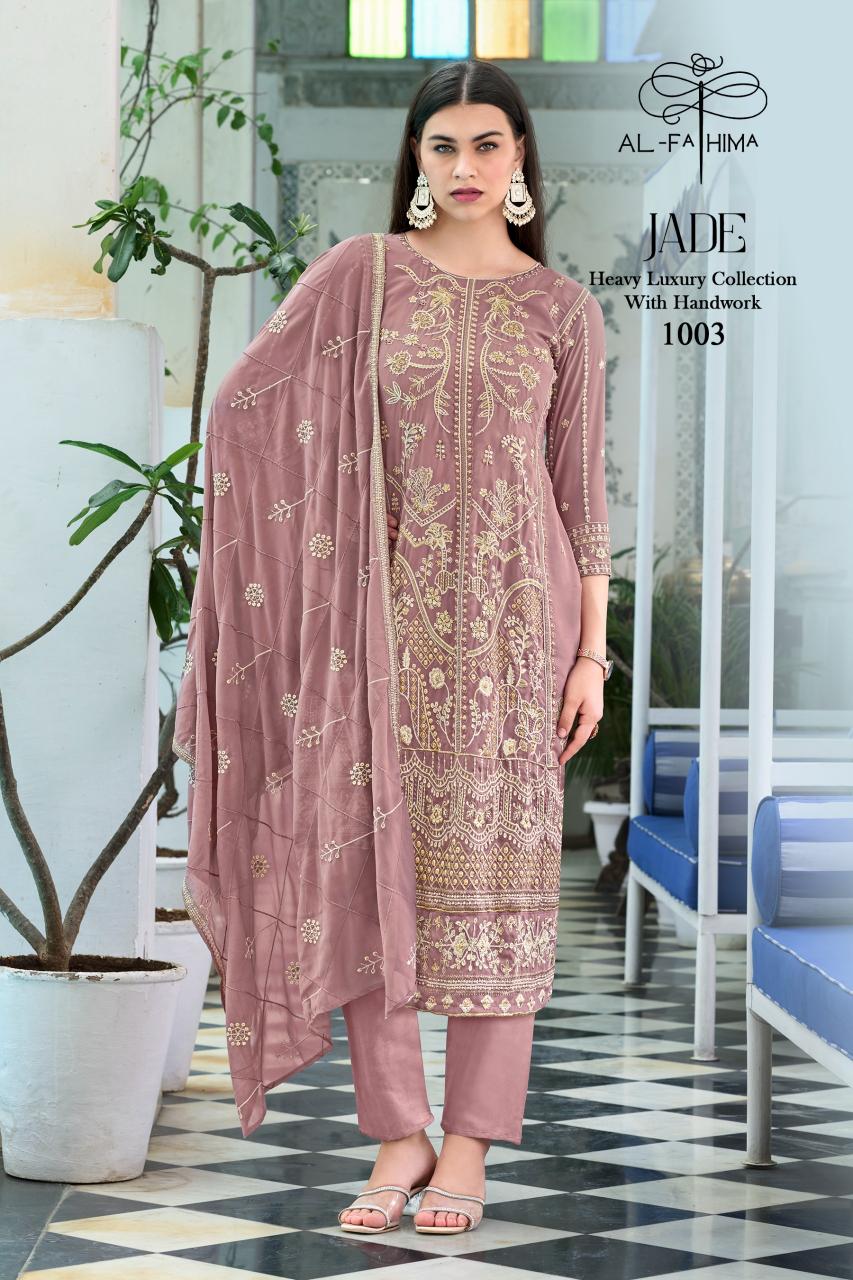 Al Fathima Jade Pakistani Suits Wholesale Catalog