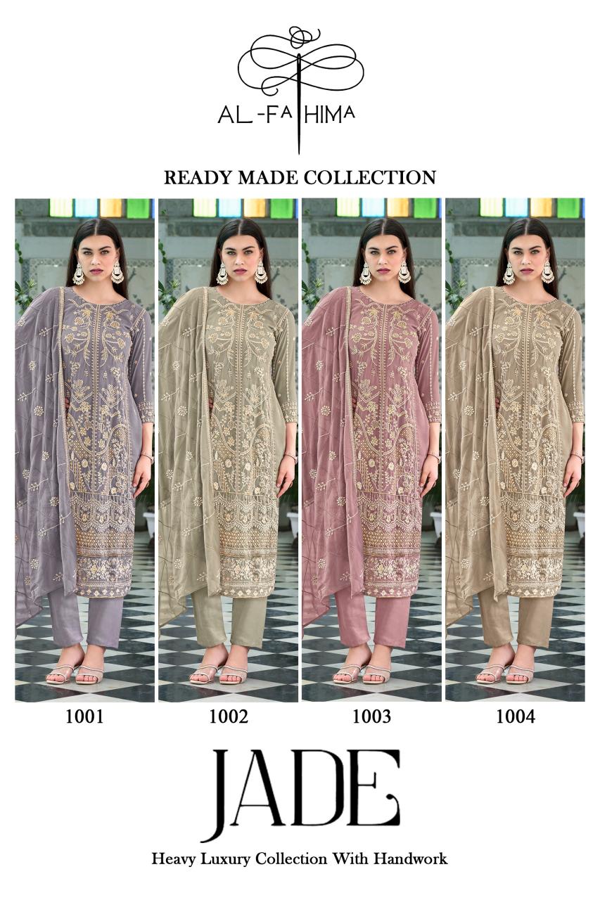 Al Fathima Jade Pakistani Suits Wholesale Catalog