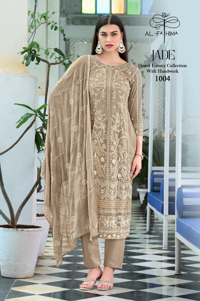 Al Fathima Jade Pakistani Suits Wholesale Catalog