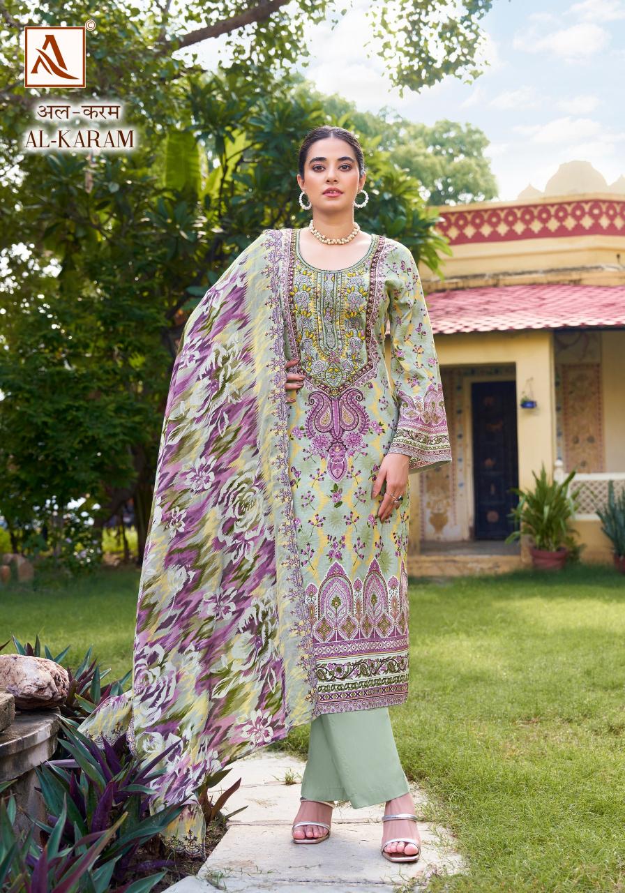 Alok AL-Karam Dress Material Wholesale Catalog