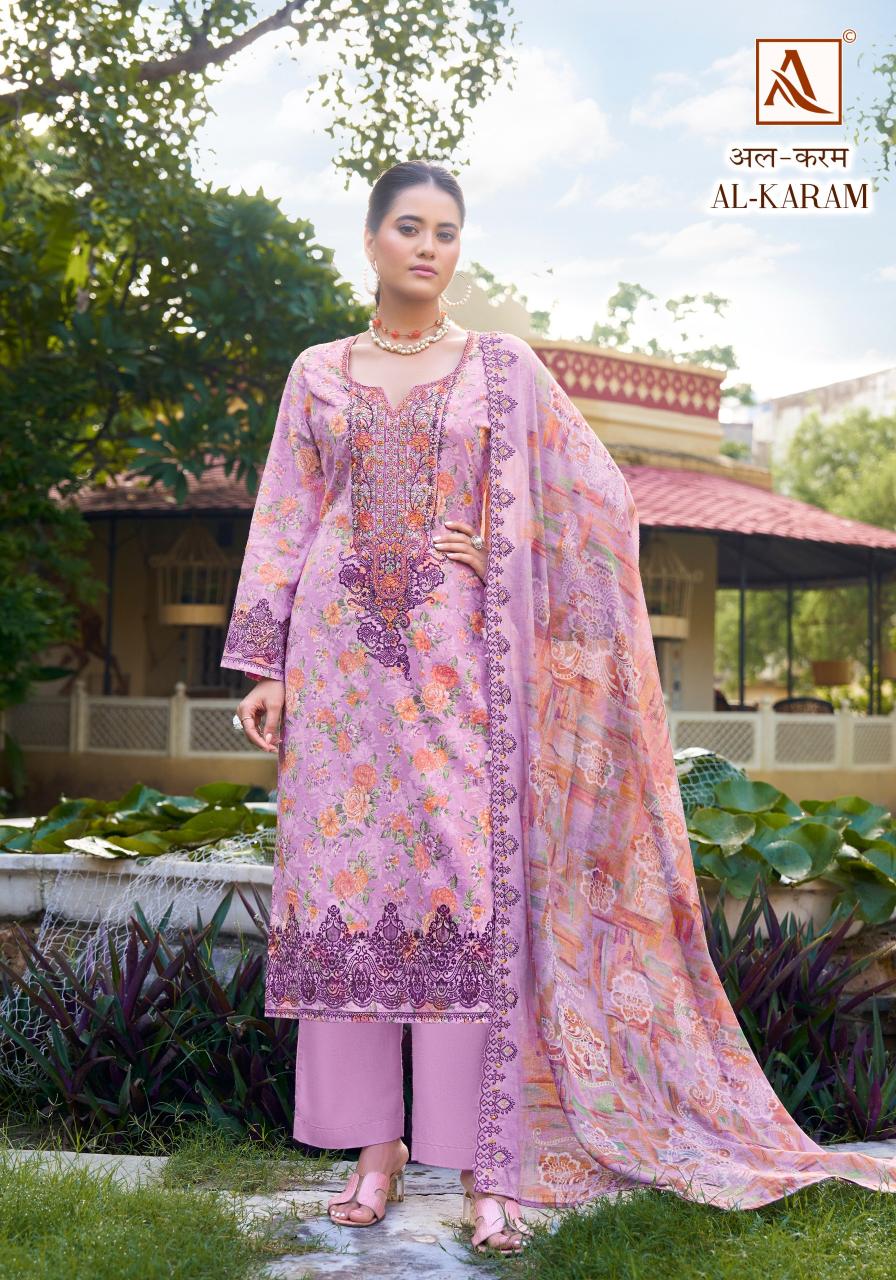 Alok AL-Karam Dress Material Wholesale Catalog