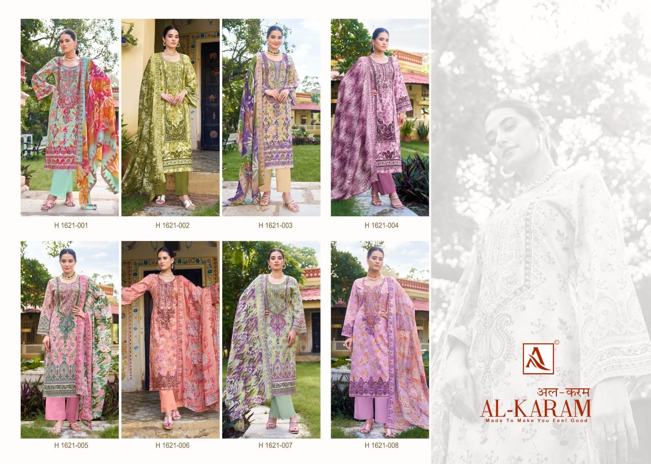 Alok AL-Karam Dress Material Wholesale Catalog