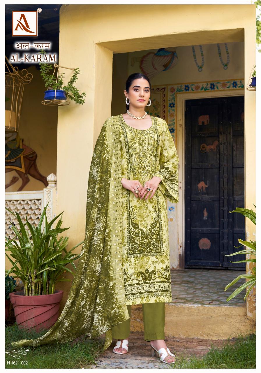 Alok AL-Karam Dress Material Wholesale Catalog