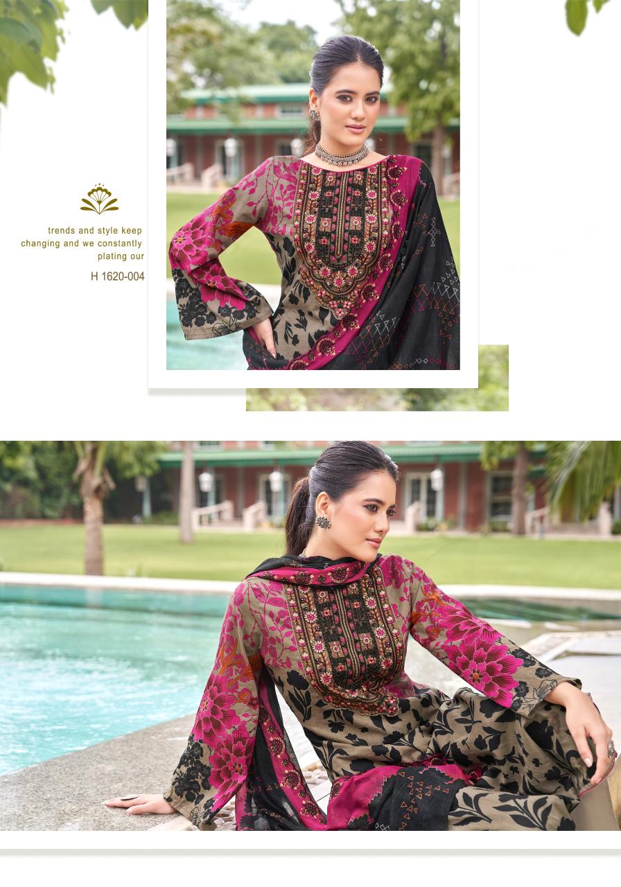 Alok Bin Saeed Vol 4 Ladies Dress Material Wholesale Catalog 