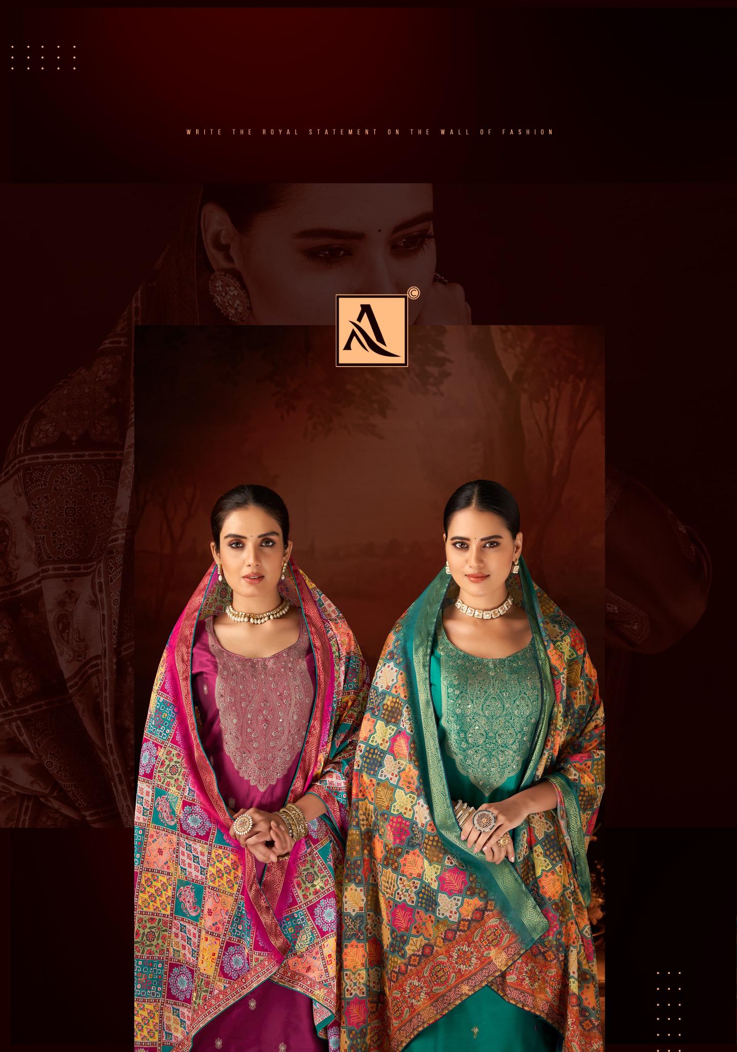 Alok Falsafaa Vol 14 designer dress materials wholesale online Wholesale Catalog