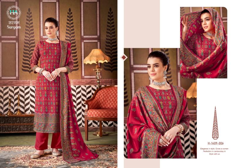 Alok Harshit Sargam Vol 2 Designer Dress Material Wholesale Catalog