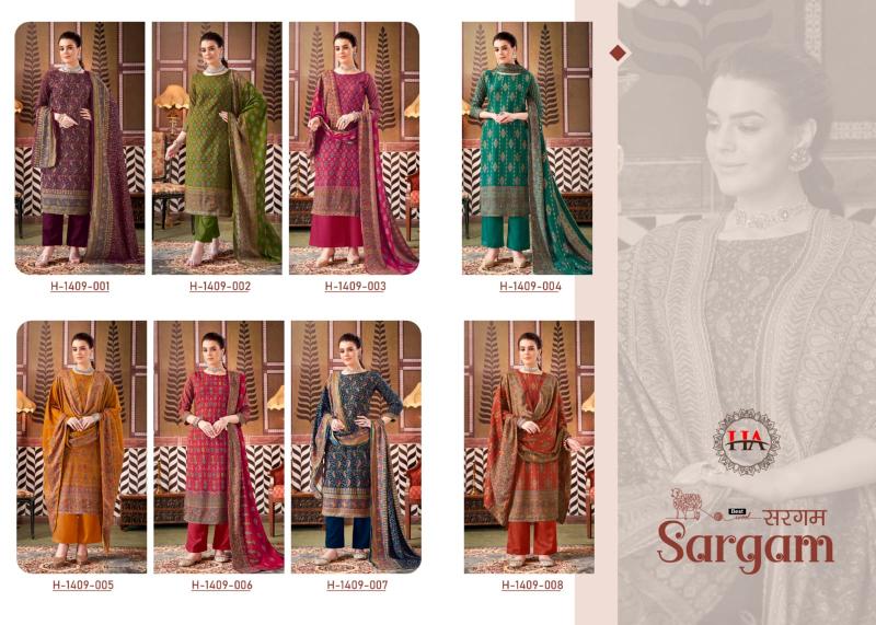 Alok Harshit Sargam Vol 2 Designer Dress Material Wholesale Catalog